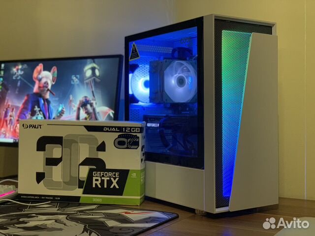 Игровой: Ryzen 7/RTX 3060 + Монитор 24’’ купить в Санкт-Петербурге ...
