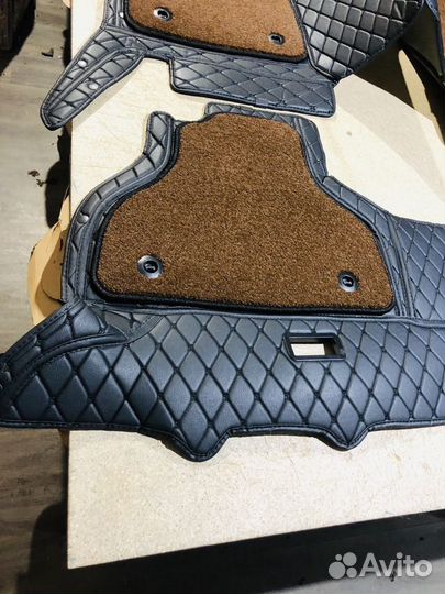 Автоковрики из экокожи 3D на любой BMW