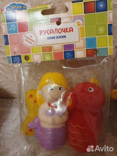 Набор фигурок для ванной