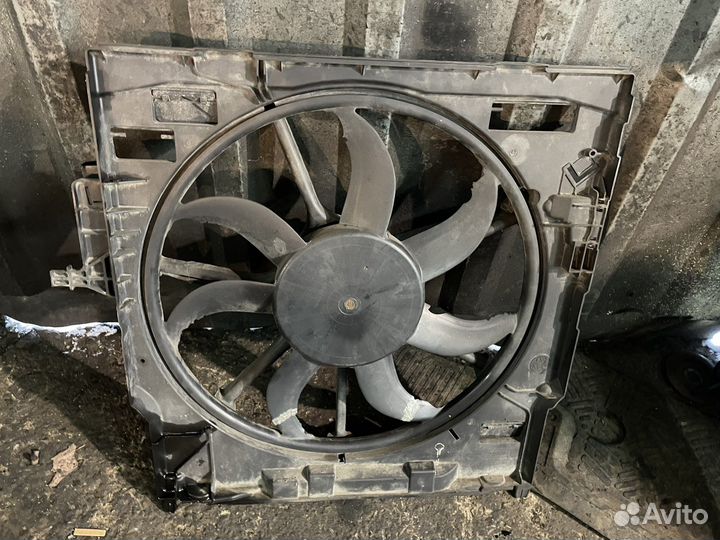 Вентилятор охлаждения бмв е70,71 bmw x5,x6