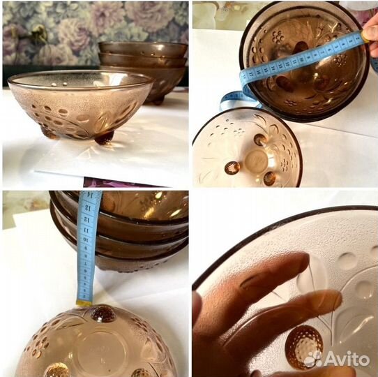 Посуда СССР (2): салатники, пепельница, ваза