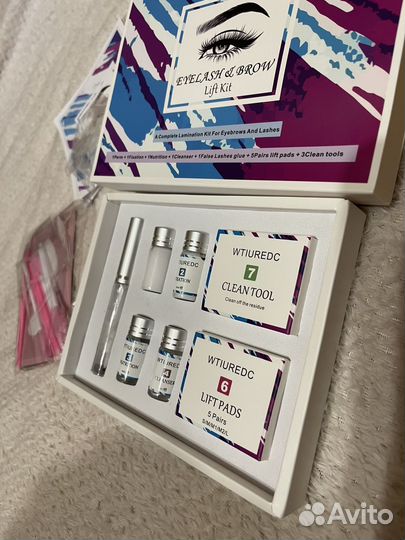 Набор для ламинирования ресниц и бровей