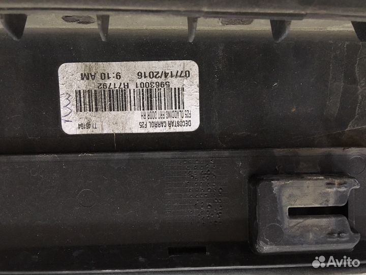 Молдинг двери на бмв