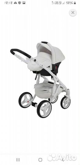 Коляска adamex 3 в 1