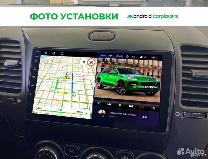 Штатная магнитола на android для Kia