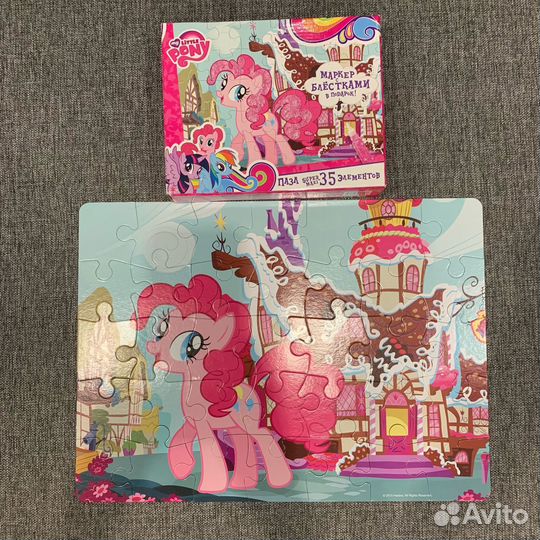 Пазлы для малышей Большие Маленькие В ассортименте