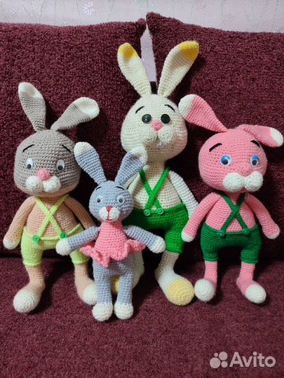 Мягкая игрушка кролик