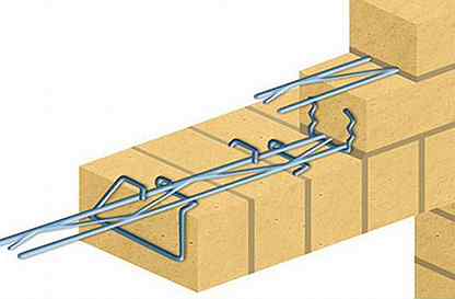 Скрытая перемычка для кирпичной кладки
