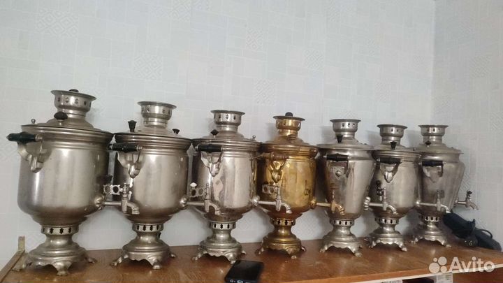 Рюмка банка Самовары