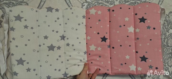 Бортики в детскую кроватку