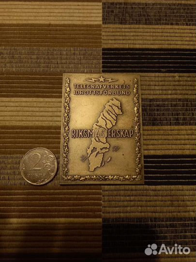 Спортивные настольные медали, плакетки Финляндия