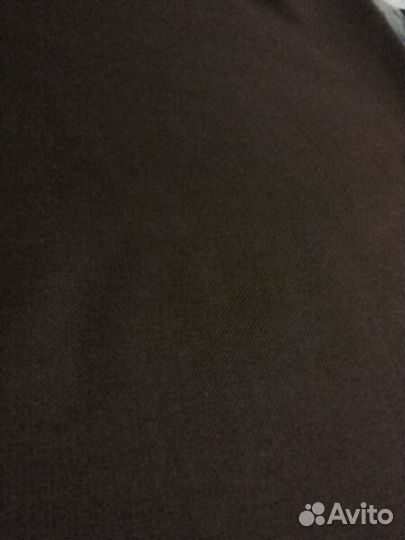 Ткань костюмная п/ш коричневая, новая