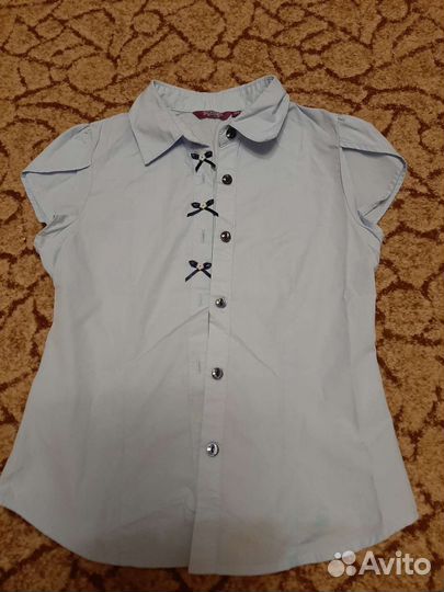 Школьная блузка р.128, 134, 140