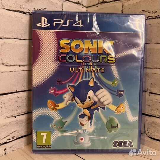 Игра для PS4 Sonic Colours Ultimate