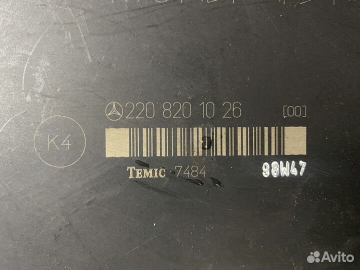 Блок комфорта Mercedes-Benz w220. Япония