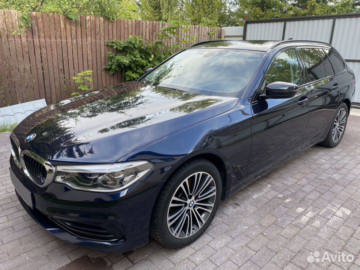BMW 5 серия 2.0 AT, 2018, 128 000 км