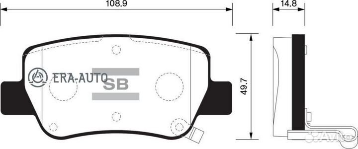 Sangsin brake SP1578 SP1578SNS колодки дисковые задние\ Toyota Avensis 1.6-2.0/2.0D/2.2D 09