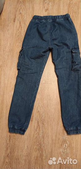 Джинсы бананы мужские