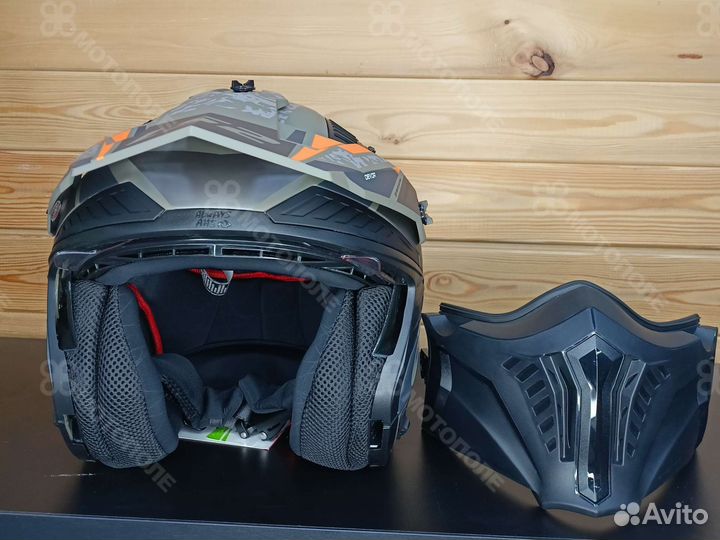 LS2 Мотошлем OF606 drifter devor