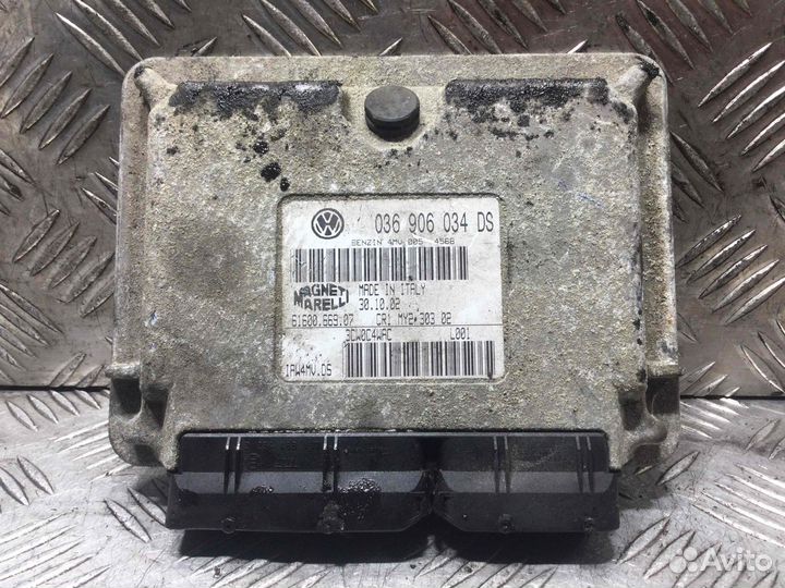 Блок управления двигателем seat Toledo 036906034ds BCB