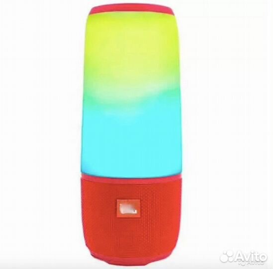 Портативная колонка Pulse3 1+1 красная