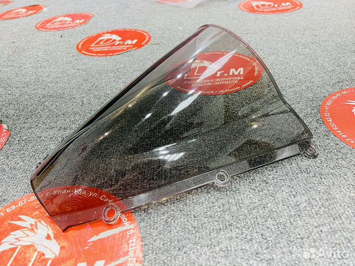 Ветровое стекло cbr600rr 03-04 полупрозрачное