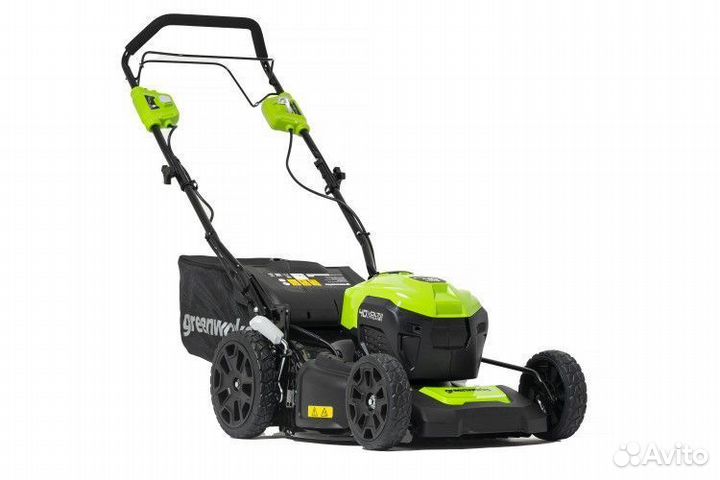 Газонокосилка greenworks GD40LM46SP