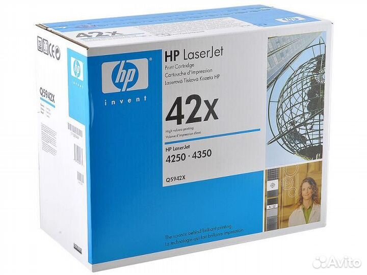 Картридж HP 5942X оригинал