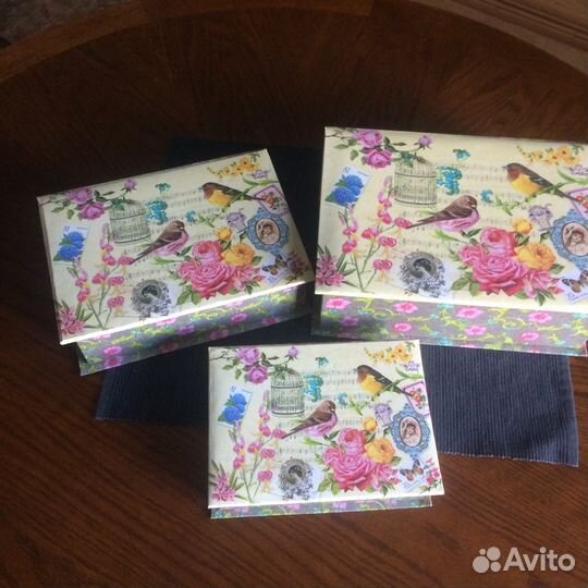 Шкатулки, 3шт