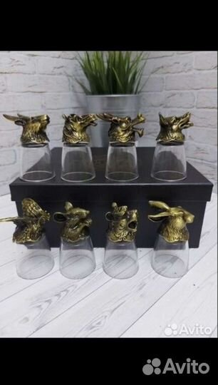 Подарочный набор рюмки перевёртыши 1