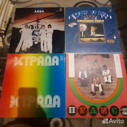 Пластинки великих исполнителей.Очень много