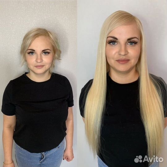 Наращивание биопротеиновые волосы на микрокапсулы