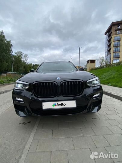 BMW X3 2.0 AT, 2019, 75 430 км