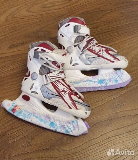 Коньки детские раздвижные Nordway 29-33р