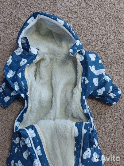 Зимний комбинезон для мальчика