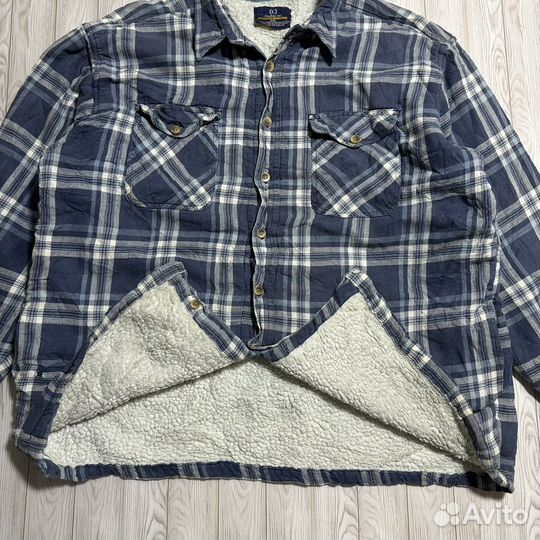 Рубашка теплая с шерпой XXL 56/58