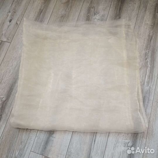 Тюль на ленте органза