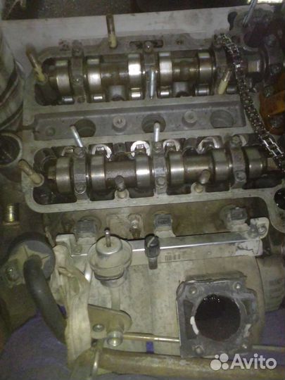 Головка блока мотора авто Опель Корса б 1999 г.в
