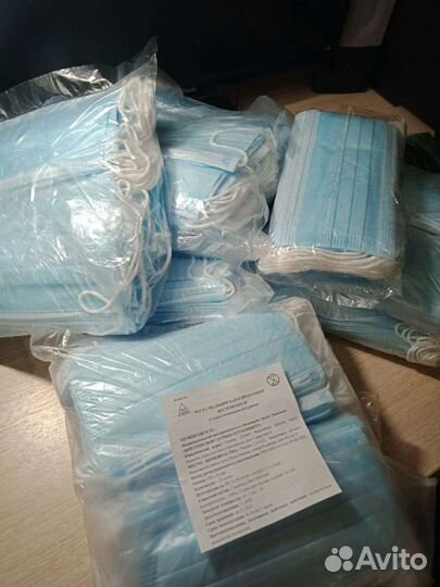 Маски медицинские одноразовые 1000 шт