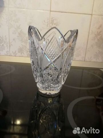 Хрустальная ваза
