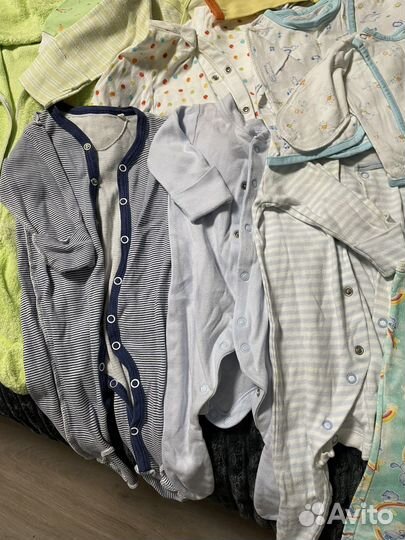 Детские вещи пакетом (120 поз) от 0 до 3 мес