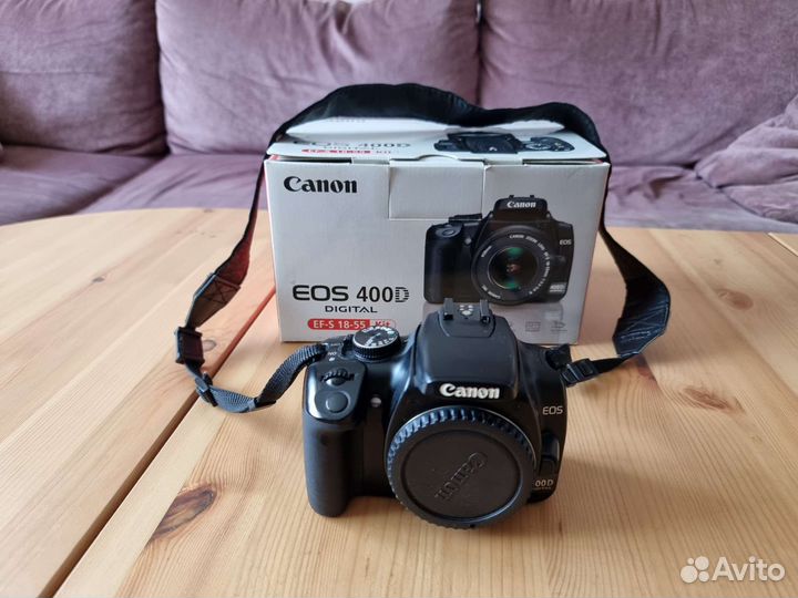 Зеркальный фотоаппарат Canon EOS 400d