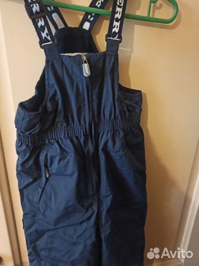 Kerry зима р.122,98,140 полукомбинезон сост.отл