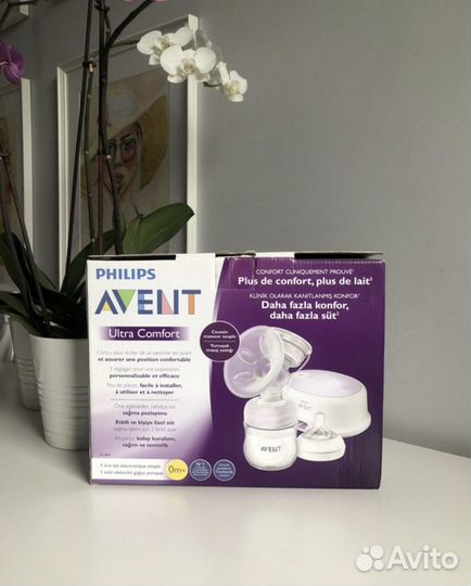 Молокоотсос avent электрический