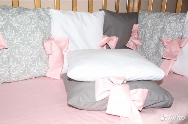 Бортики в детскую кроватку