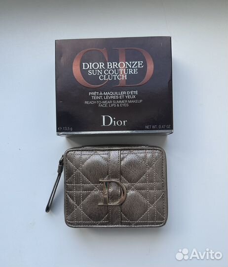Dior bronze пудра хайлайтер блеск клатч