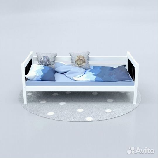 Кровать в детскую с защитными бортиками оптом