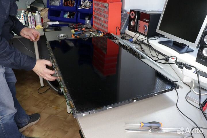 Ремонт ЖК (LED LCD ) телевизоров на дому