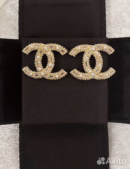 Chanel серьги премиум