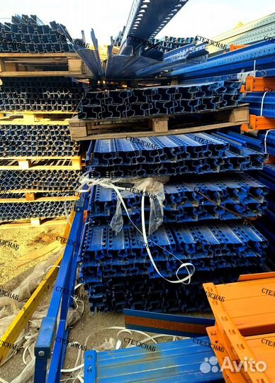 Складские стеллажи паллетные Бито б/у лот 1561